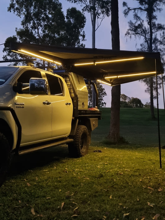 180 degree 2.1m Free Standing Awning
