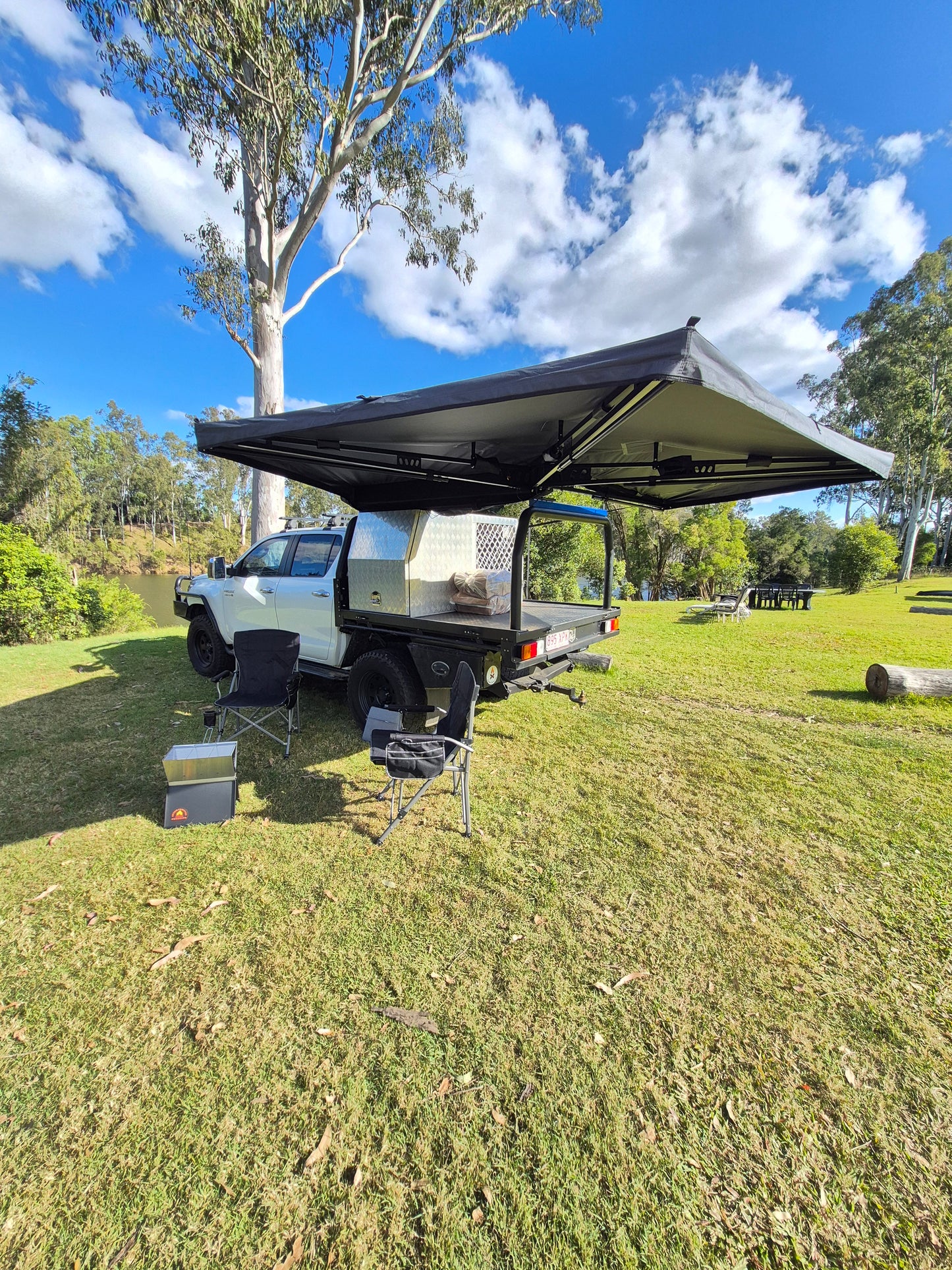 270 degree Free Standing Awning